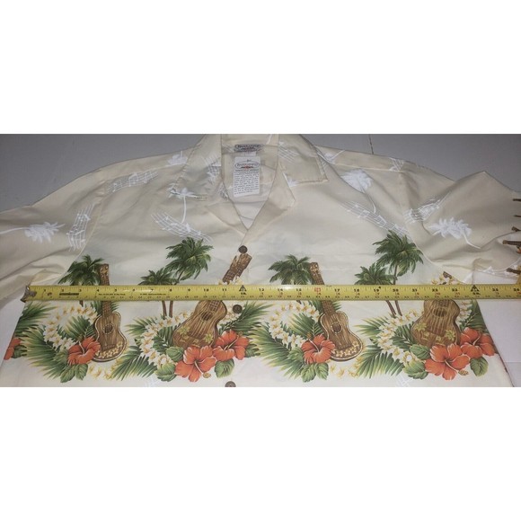 Large Pacific Legend Hawaiian Shirt Mens Ukule Personalized Embroidered NCCRC - Picture 10 of 12